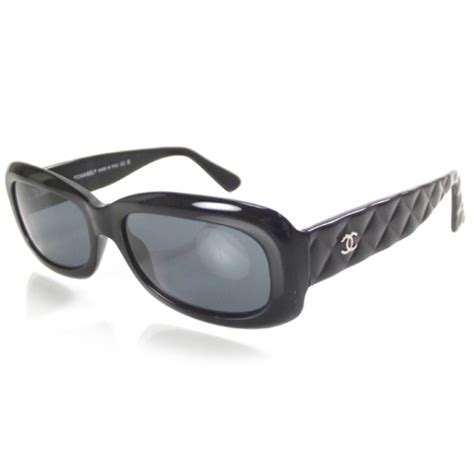 CHANEL Quilted Sunglasses 5094 Black 18027